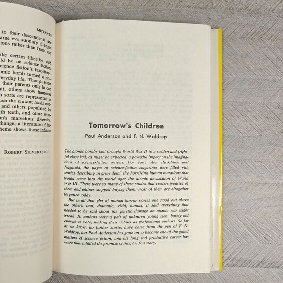 Mutants Edited By Robert Silverberg 1974 Hardcover - Picture 6 of 7